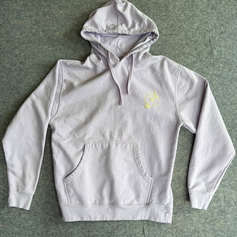 Harry Styles Harrys House Lavender Hoodie Tracklist Embroidered Purple Medium